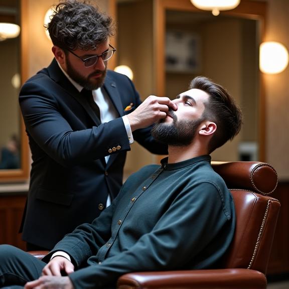 Salon de grooming masculin et barbier expert