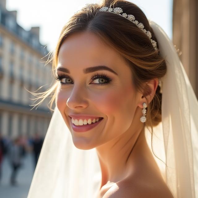 Maquillage et coiffure de mariage Paris