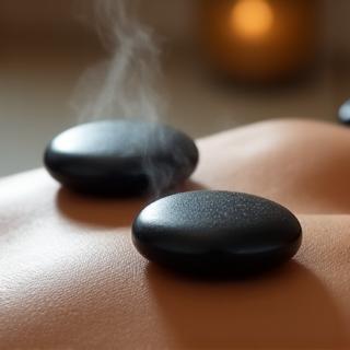 Massage aux pierres chaudes holistique