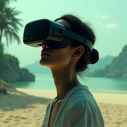 Séance réalité virtuelle relaxation