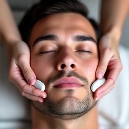 Soins visage homme peaux sensibles